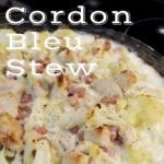 Low Carb Chicken Cordon Bleu Stew