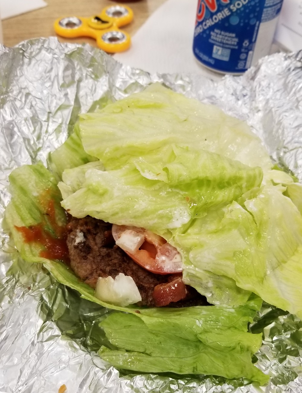 Five Guys Lettuce Wrap Low Carb Dinner