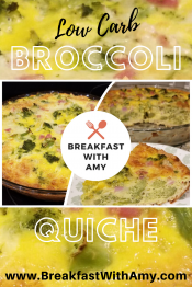Low Carb Broccoli Quiche